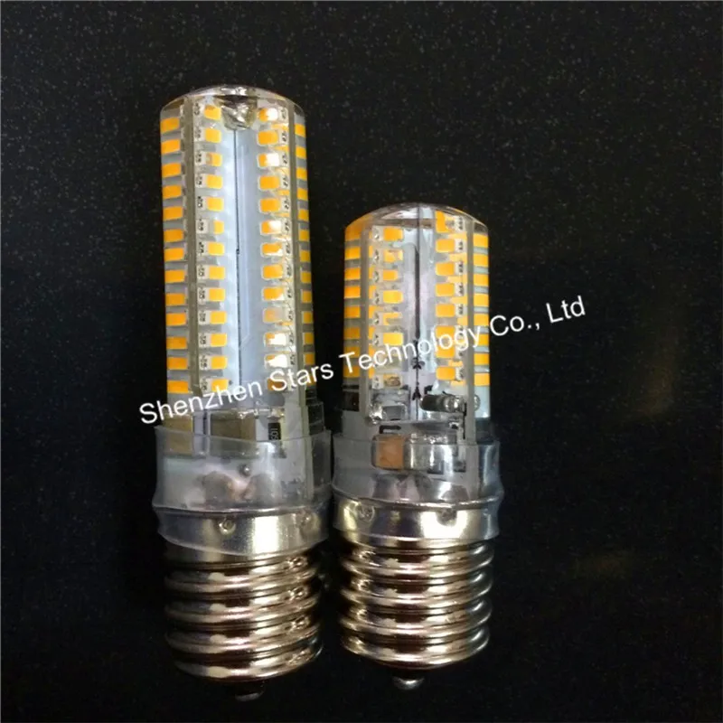 Энергосбережение! E17 SMD3014 64leds 104 светодиоды AC110V AC220V 6 W 9 W светодиодные лампы украшения свет Кристальные лампы для люстры 10 шт./лот