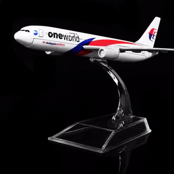 

1:400 16cm Malaysia Airline A330 Metal Airplane Model Office Decoration Toy Gift Idea
