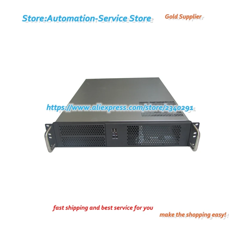  Chasis de ordenador Industrial 2U 2U componentes de chasis de HDD gran posición de potencia