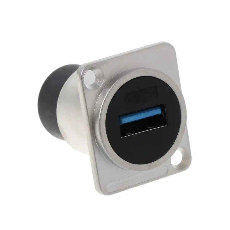 Разъем USB 2 0/USB 3 0 типа D металлический разъем гнездо модуль штекер Монтажный