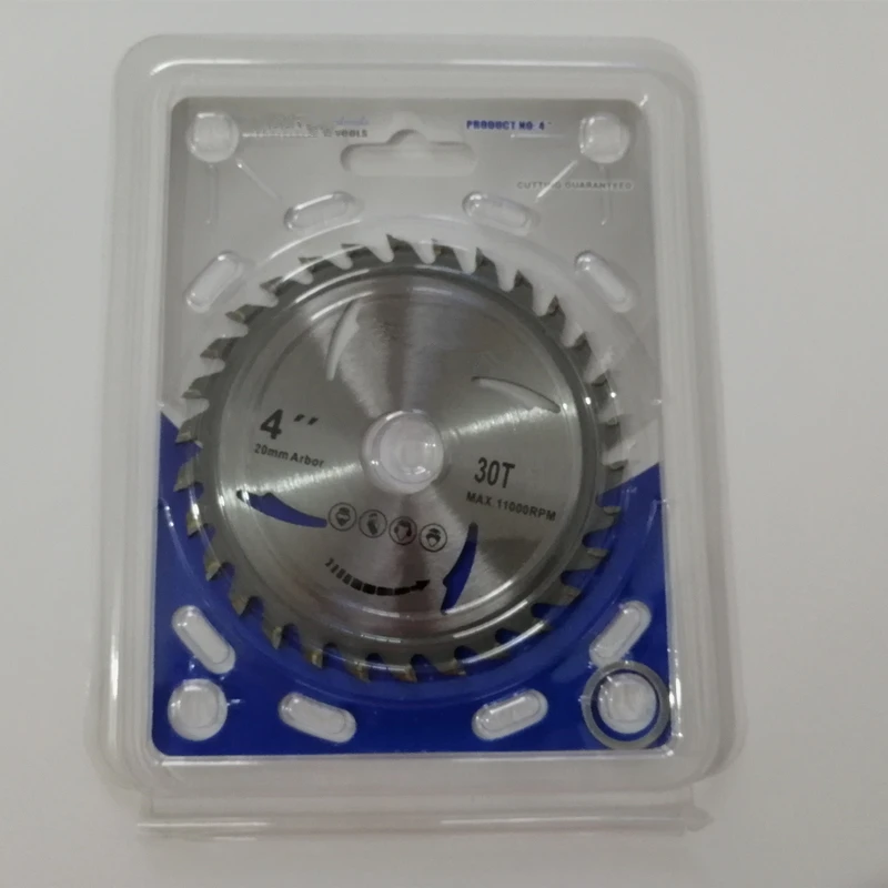 

circular saw blade 4" 30T 110mm 30 teeth wood cutting round disc hard alloy steel circular saw high quality saw cutting blades