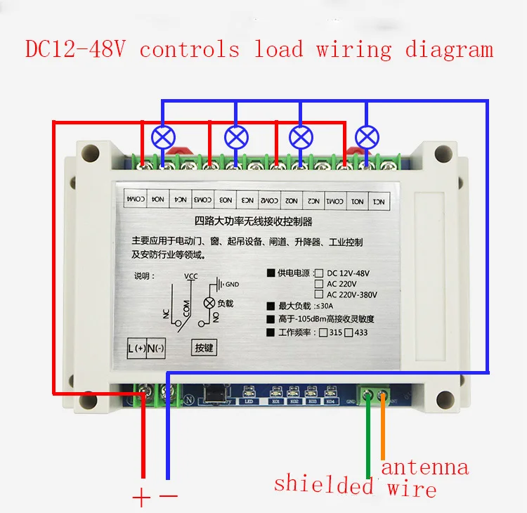 DC12-48V 4CH-1