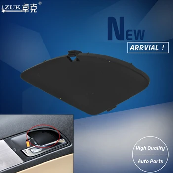 

ZUK Auto Car Inner Interior Inside Door Handle Cover Cap Case Lid For HONDA CRV 2007 2008 2009 2010 2011 Black Color Front=Rear