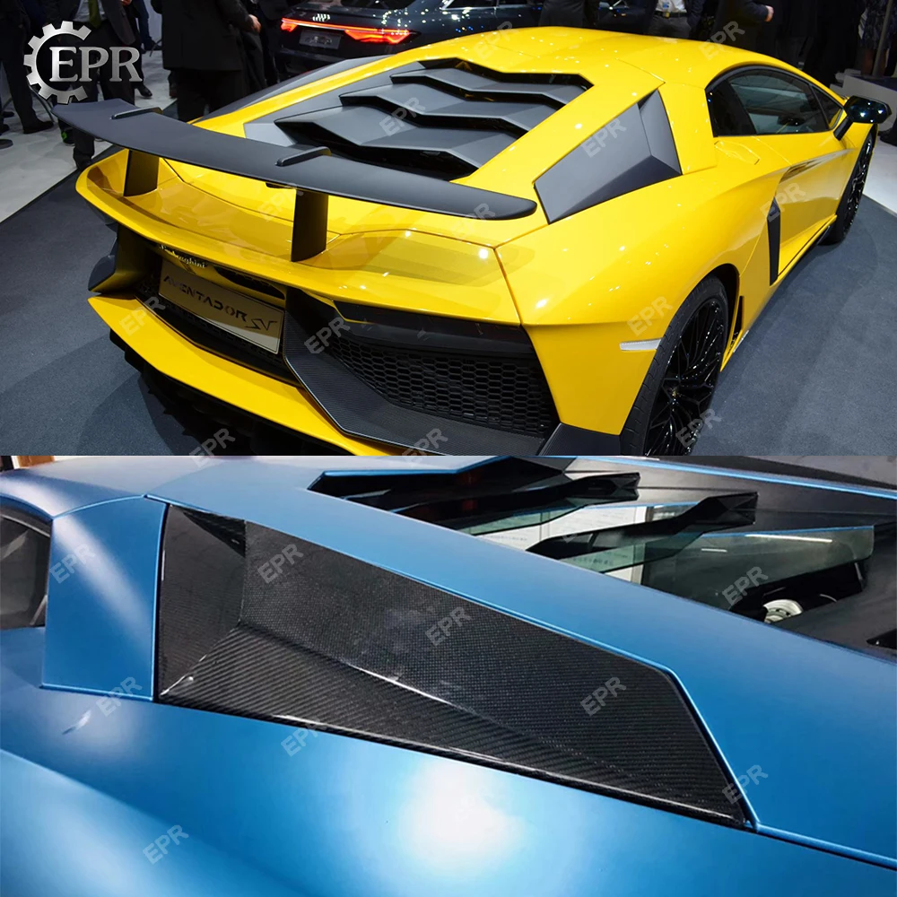 

Car Accessories Carbon Fiber Aventador 750SV Style Side Vents for LP700 LP720