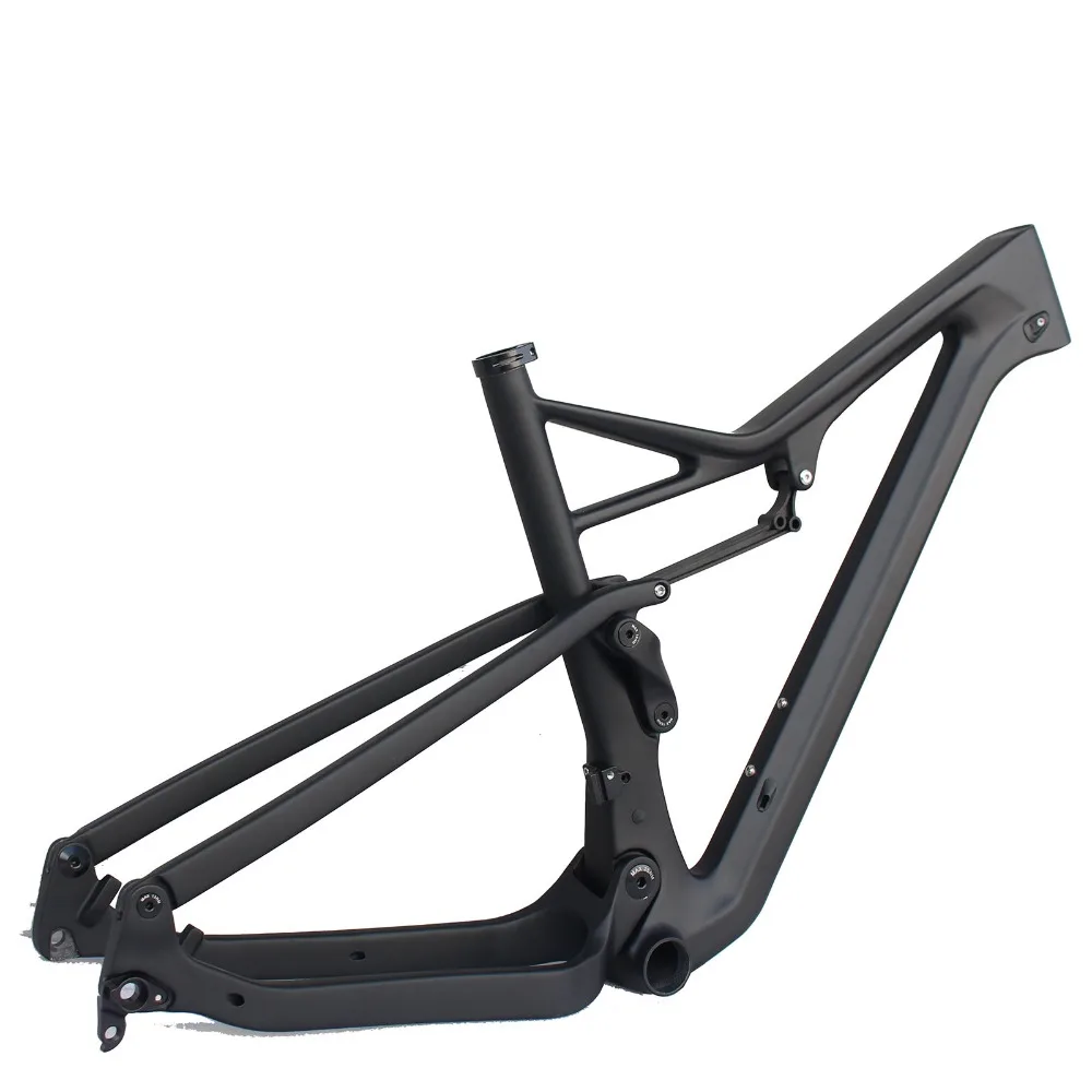 Clearance 29er Boost XC MTB Frameset carbon size 15.5/17.5/19.5 inch 29er mountain bike frame 148*12 Max tires 3.0 full suspension mtb 5