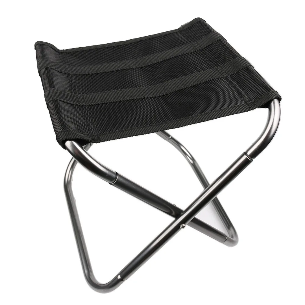 Outdoor Folding Fold Aluminum Chair Stool Seat Fishing Camping with