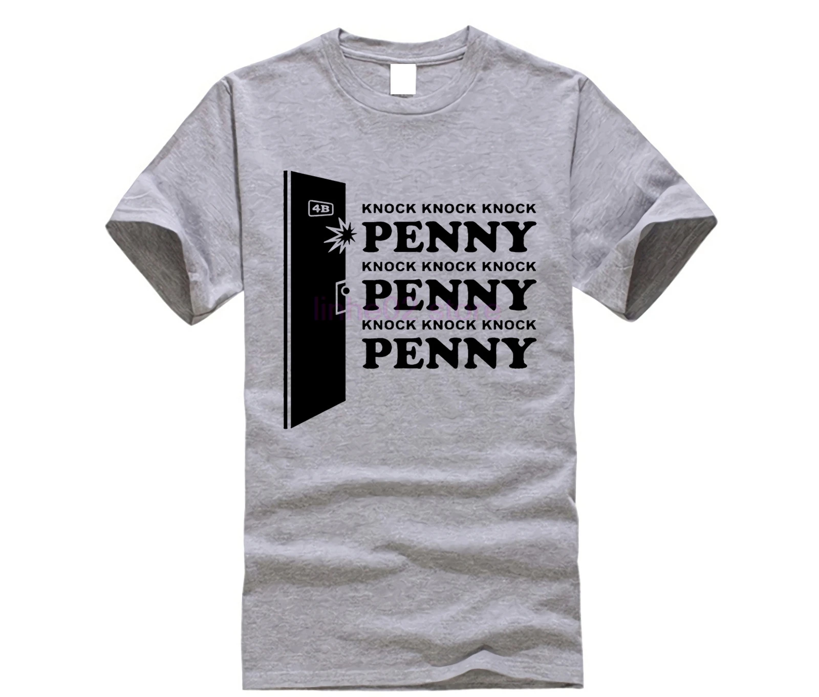 Модная футболка с принтом BIG BANG Theory penny sheldon's knock повседневные футболки мужские