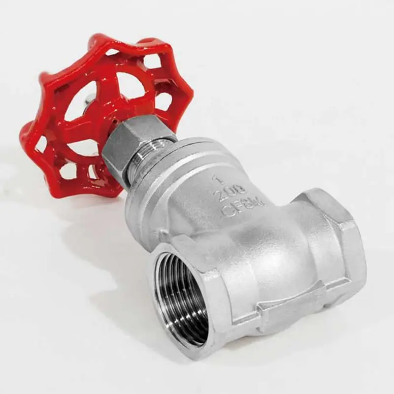 

3/4" BSP Female Thread 201 Stainless Steel Sluice Gate Valve DN20 for Water Gas Oil Control