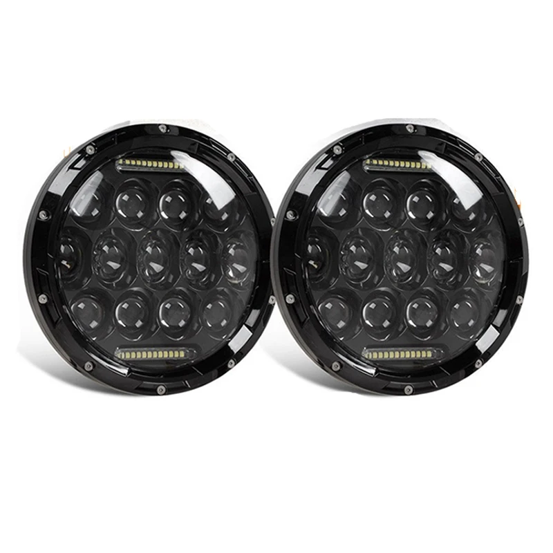 75W 7 inch Round LED Headlight Bulb FOR Jeep Wrangler JK Hummer Lada 4x4 urban Niva Headlamp Driving Light with DHL   未标题-3