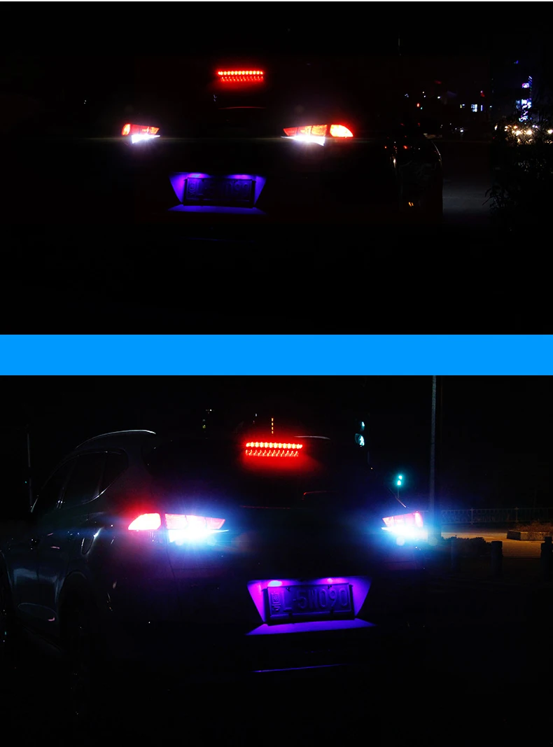 Реверсивный светильник, светодиодный энергосберегающий автомобильный Реверсивный вспомогательный светильник, автомобильные аксессуары для hyundai Tucson