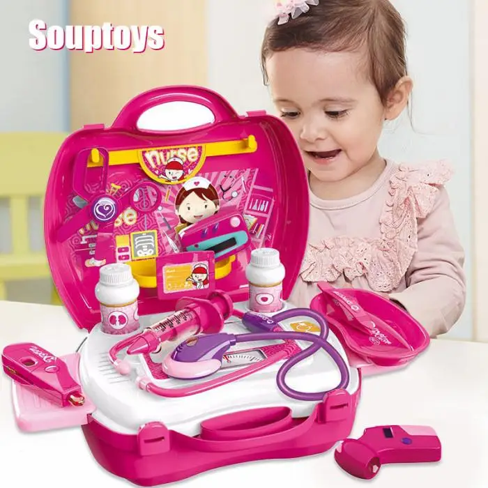 New Simulation Toys Set Kit for Little Girls Kids Intellectual Development Plastic Toys