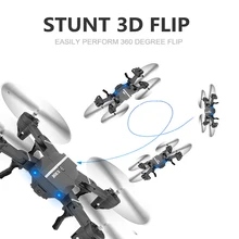 RC Drone 8807W Foldable UAV Dron with HD camera 2.4GHz Remote Control Selfie Drone Wifi FPV Quadcopter VS visuo XS809W XS809HW