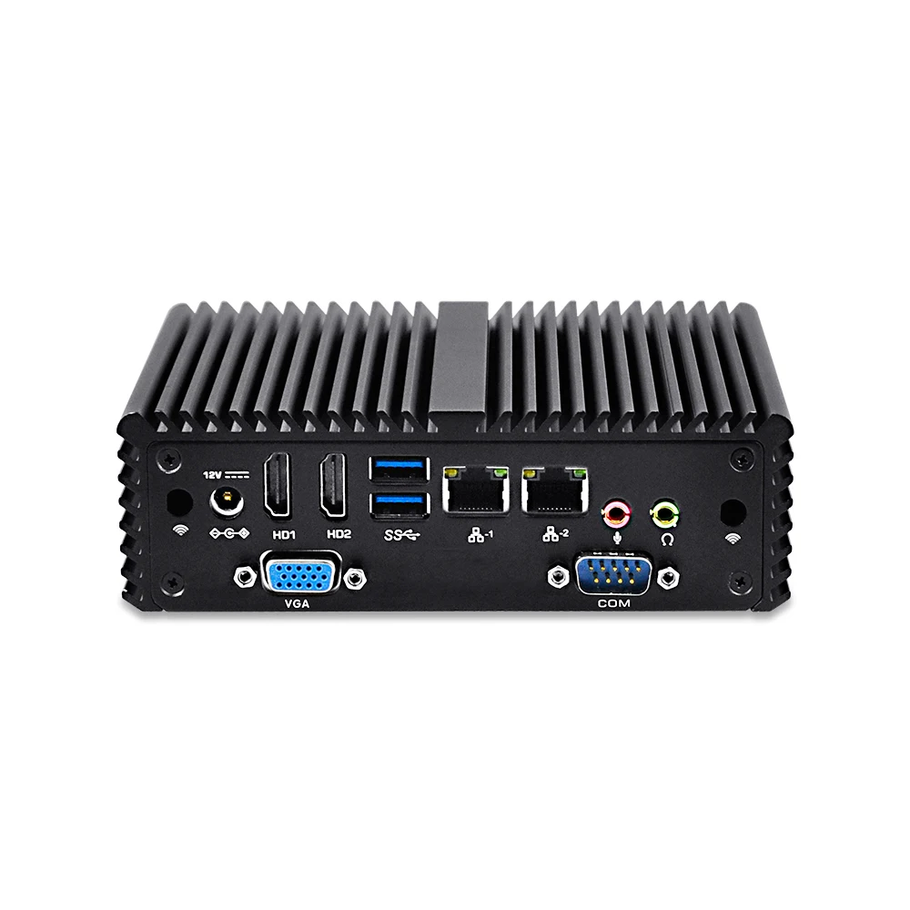 Lowest Price Dual Lan desktop computer Q150P-S08 N3150 COM VGA 6*USB GPIO Low Power ,apply to router, firewall, proxy, Pc Router,POS systerm