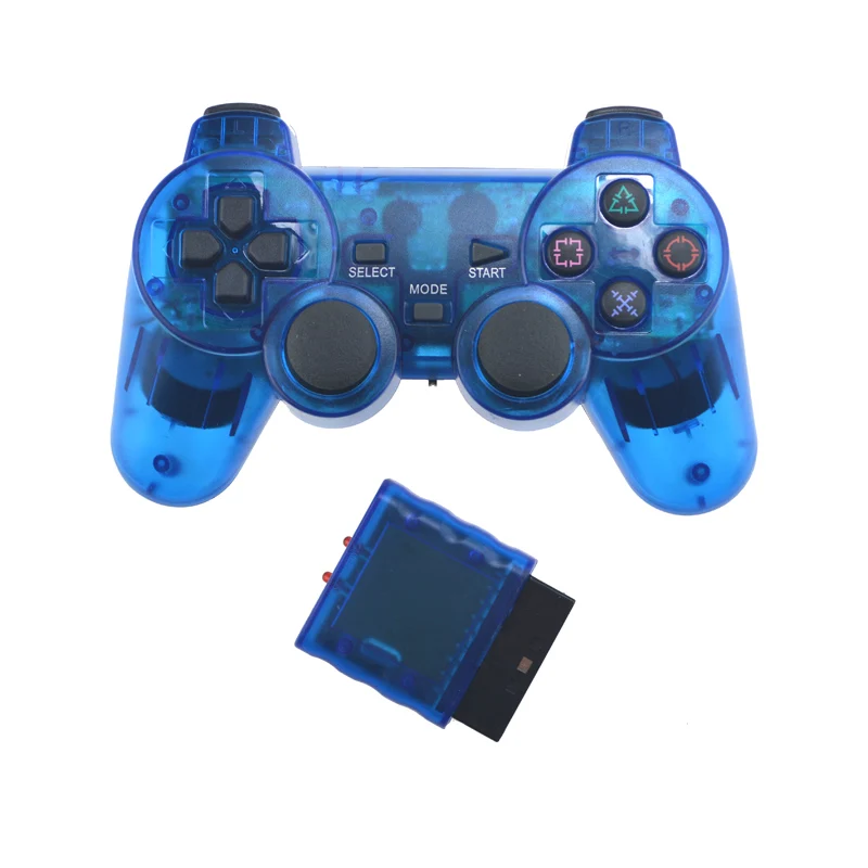 Wireless Gamepad for Sony PS2 Controller for Playstation 2 Console Joystick Double Vibration Shock Joypad Wireless Controle