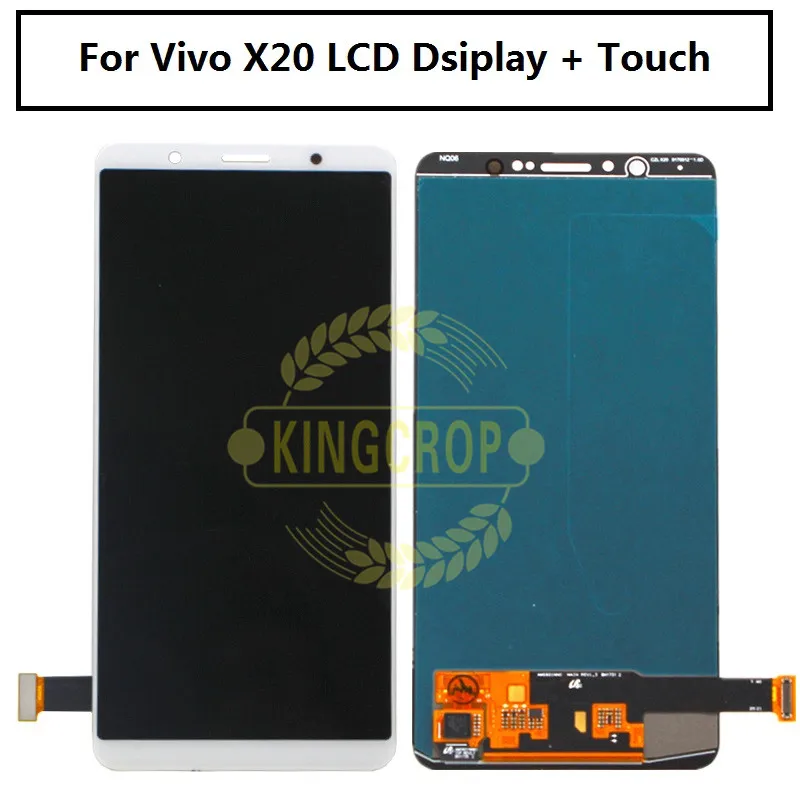 Новое поступление 100% Протестировано для Vivo X20 X 20 полный ЖК дисплей с кодирующий