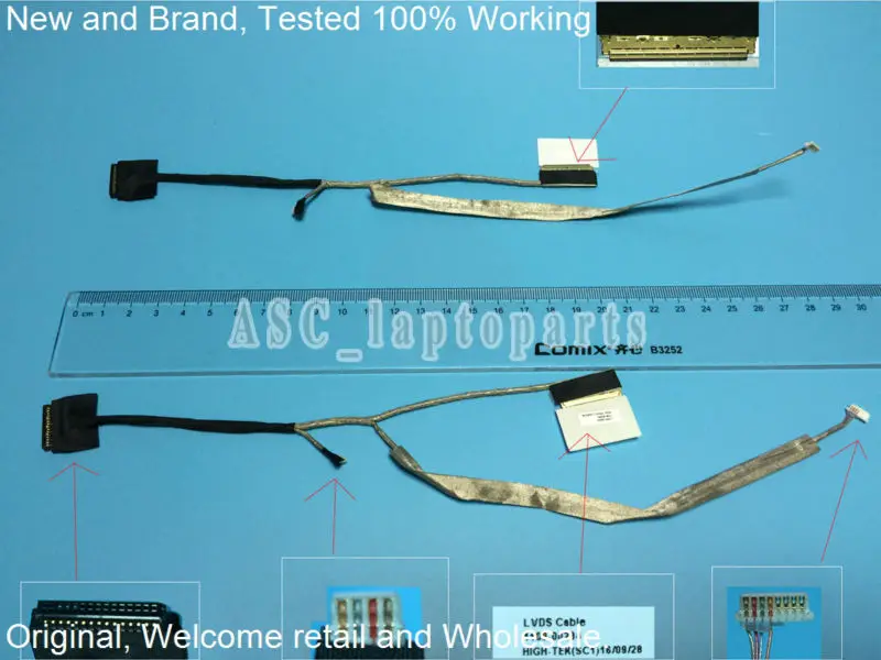 New Original LCD LED Video Flex Cable For LENOVO IdeaPad S100 S110