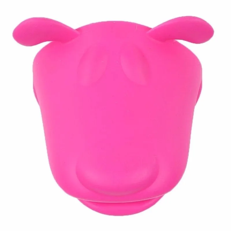 1pc Silicone Oven Glove Heat-resistant Finger Hand Clip Kitchen Doggie Shape Oven Holder Cake BBQ Baking Mitt Glove Cooking Tool (7)