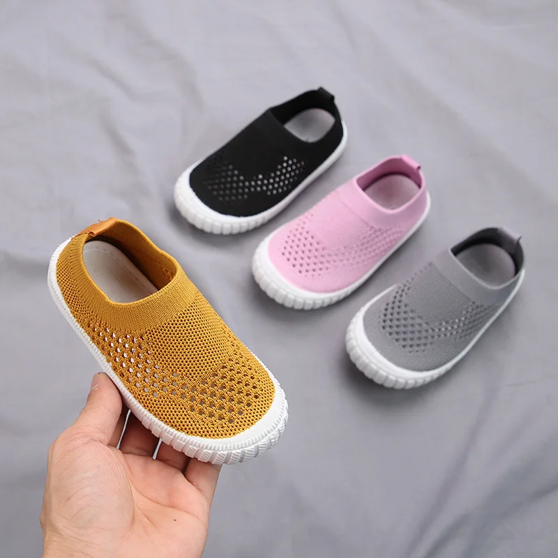 

New Kids Shoes Boys Soft Net Breathable Sneakers Spring Autumn Children's Outdoor Shoes Baby Girls Fashion Shoes