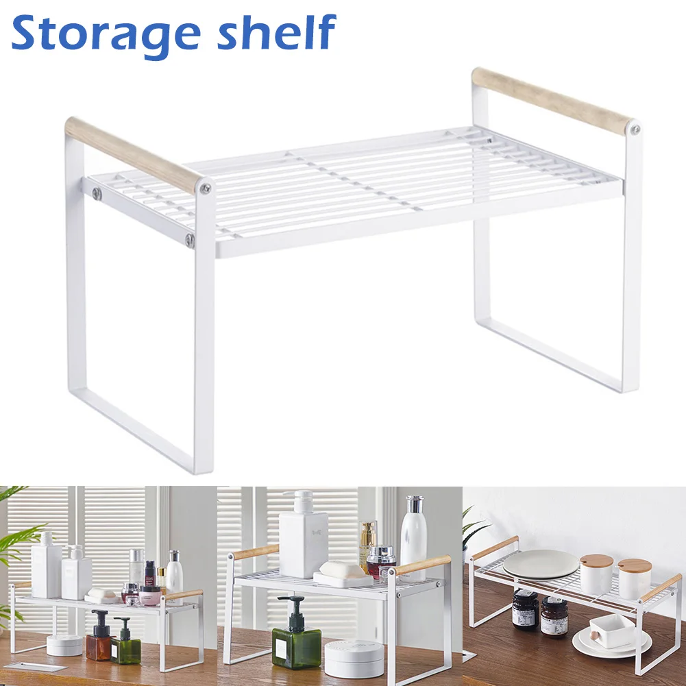 

Home Organizer Cupboard Storage Shelf Rack Multifunction Kitchen Dish Holder DC120