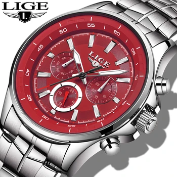 

Relojes LIGE Mens Watches Top Brand Luxury Quartz Watch Men Waterproof Sport Watch Fashion Military Clock Male Relogio Masculino