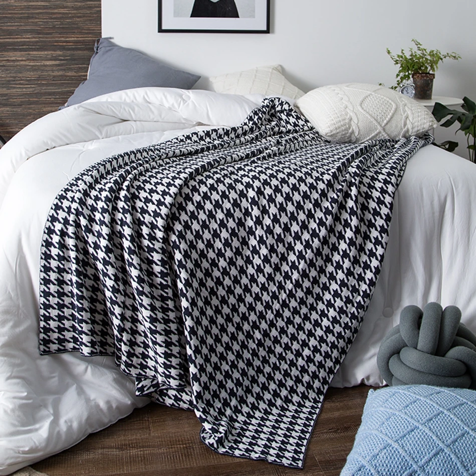 Geomeyric Printed Throws and Blankets Large Throw Blanket Soft High