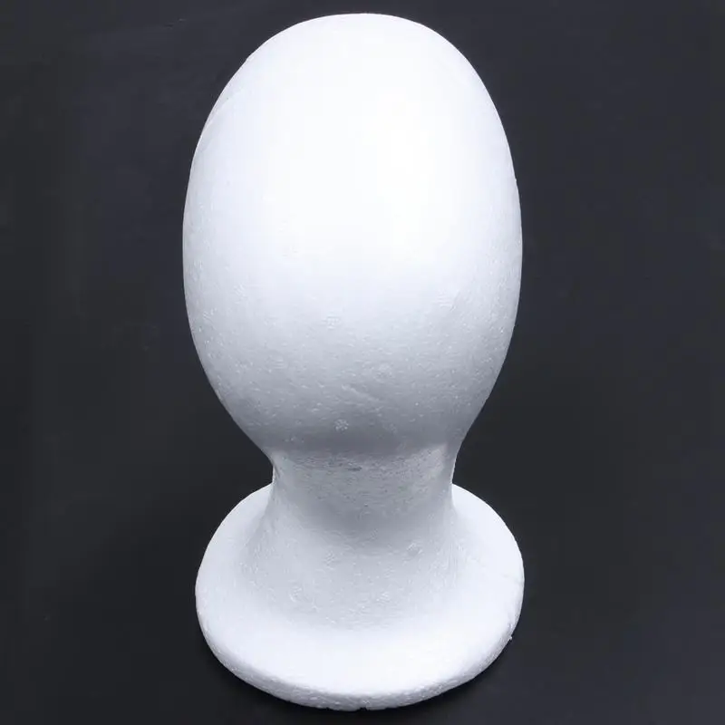 White Female Foam Mannequin Head Model Hat Wig Display Stand Rack image 4