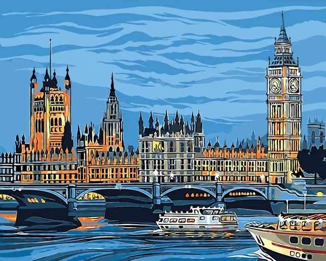 Notre Dame De Paris The Paintings No Frame Home Decoration Oil Notre Dame De Paris The Paintings No Frame Home Decoration Oil Painting Pictures Coloring By Numbers