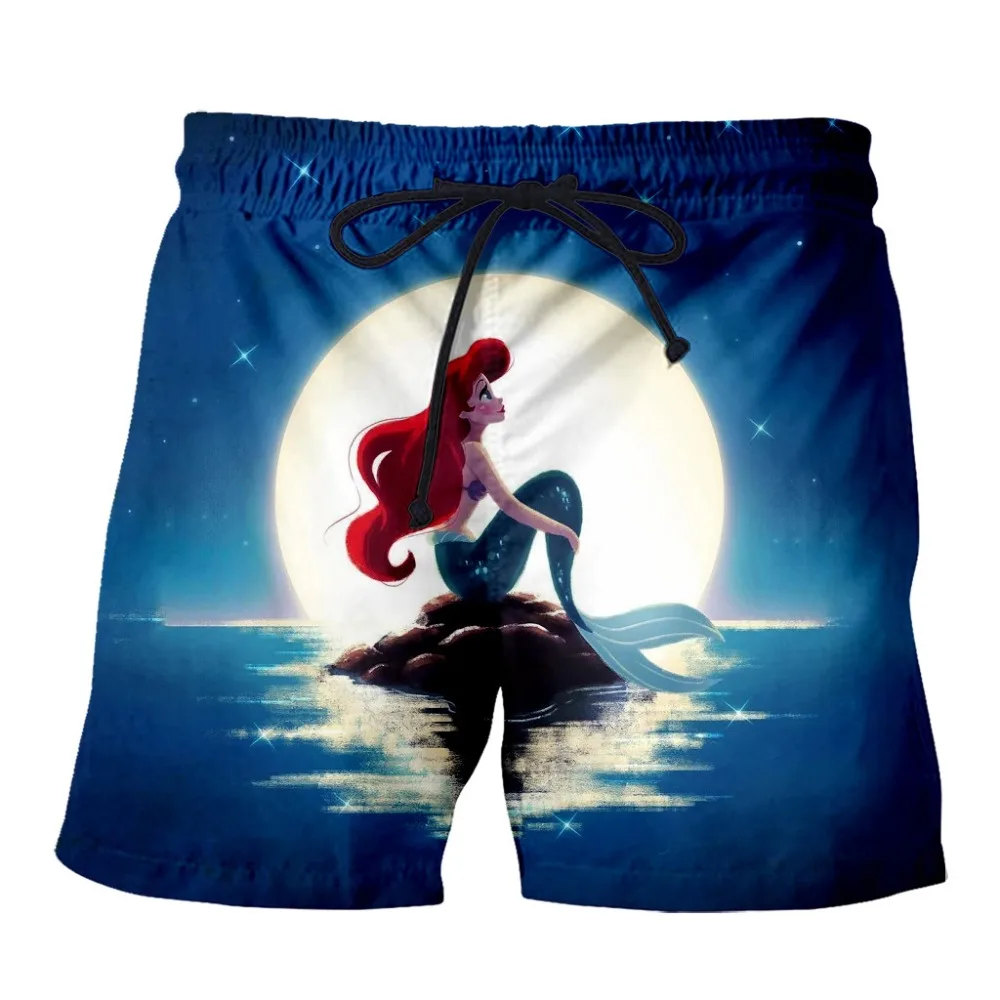 

PLstar Cosmos 2019 Summer Men Mermaid Shorts 3D Trousers For Women/Men Regualr Shorts Plus Size S-7XL Dropshippiong