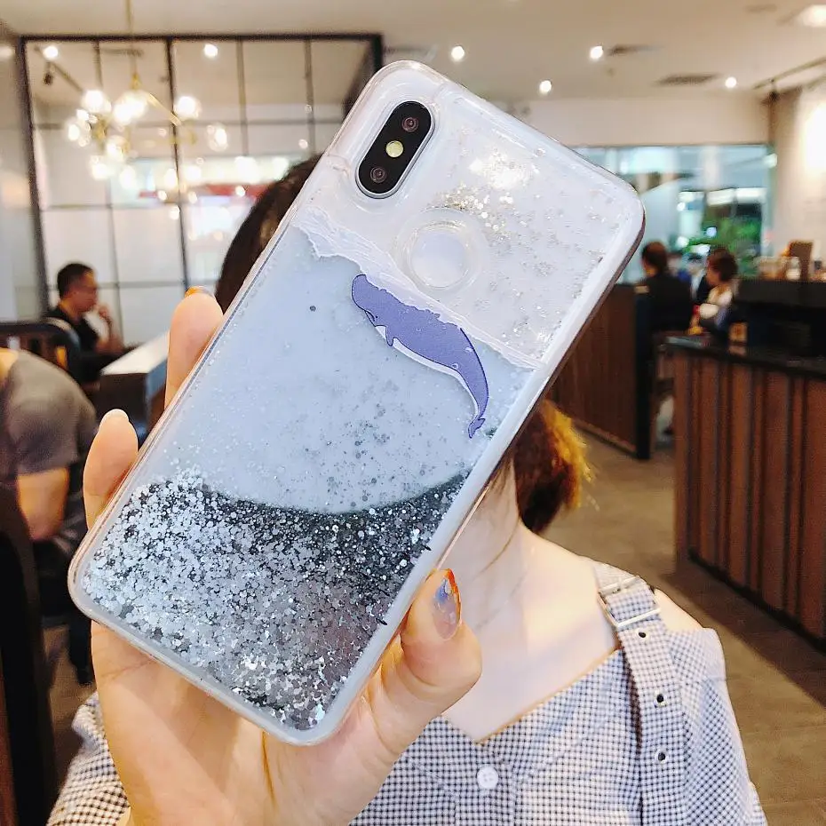 2 Dyna mi c Жидкий чехол Плывун задняя крышка для Xiaomi mi 8 5X 6X A1 A2 mi X 2 2 S Макс 3 Pocophone F1 Pocophone 5 плюс Примечание 5 чехол для телефона - Цвет: 2