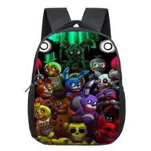 12 pulgadas de Los Niños de Cinco Noches En Freddys Mochilas Anime Fnaf mochila Niños Niñas Mochilas Niños Del Bolso de Libro de Mini Diario mochila