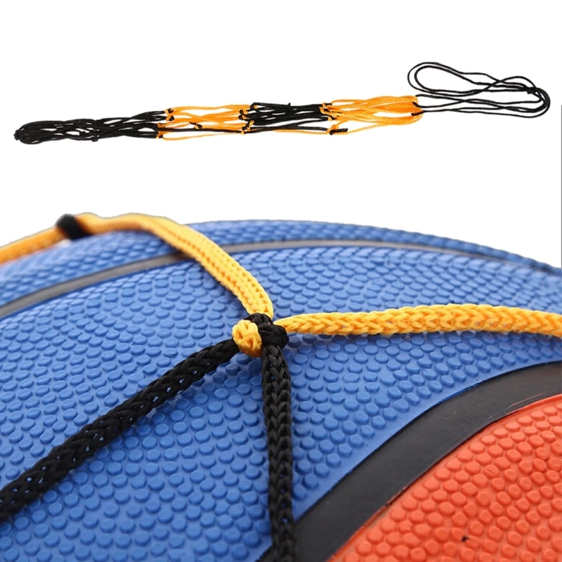

Heavy Duty Basketball Bag Drawstring Ball Mesh Net Nylon Soccer Carrier