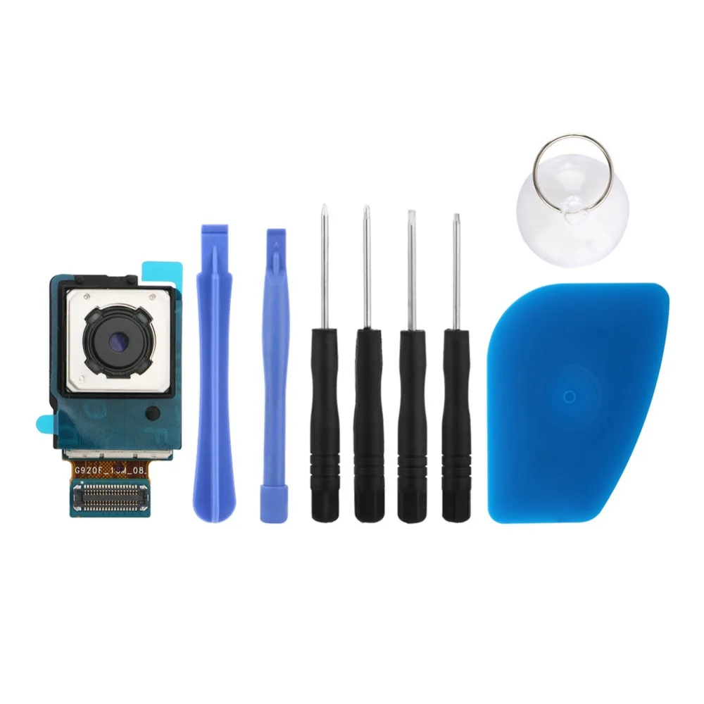 

YeeSite Original Back Camera for Samsung Galaxy S6 Edge G925F Big Camera Module Replacement Replacement Part with Open Tools