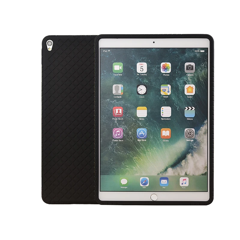 

Full Case Silicone for iPad Pro 10.5 inch, High Quality Fashion Soft Protective Skin for School Office Home Washable