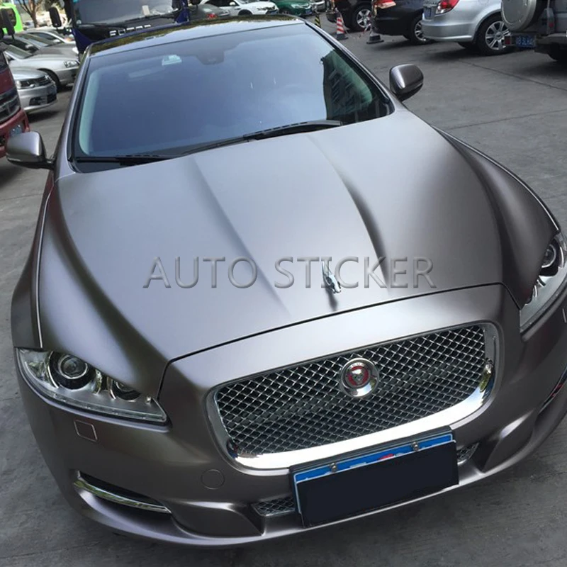 Gunmetal Grey Metallic Vinyl Metal Pearl Film Wrap Foil | Motorcycle Truck Car Body Decal Sticker Wrapping | 1.52*20M Size image 3