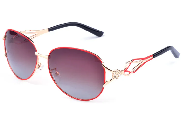 High Quality Women Sunglasses 2017 Fashion lady Polarized Sunglasses Gradient Oval glasses women s font b