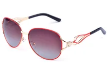 High Quality Women Sunglasses 2017 Fashion lady Polarized Sunglasses Gradient Oval glasses women s font b