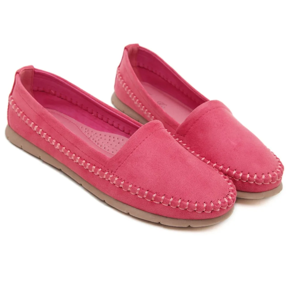 Ladies shoes 2018 autumn Spring Soft Casual Flat Shoes Peas Non-Slip Shoes zapatillas mujer slip on shoes botas mujer Women's Shoes