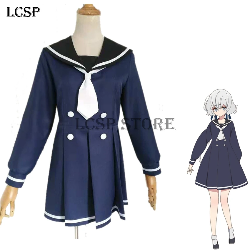 LCSP ZOMBIE LAND SAGA Konno Junko японский костюм для косплея аниме школьная Матросская форма