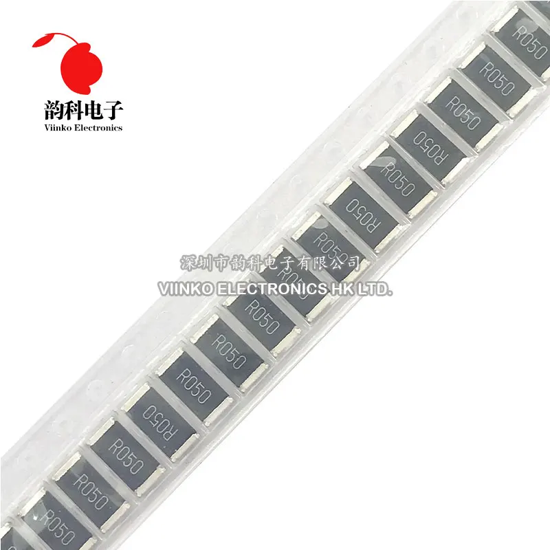 

50pcs 2512 SMD Resistor 1W 1% 0.05 ohm 0.05R R050 Chip Resistor
