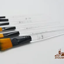 6 шт./компл. импортированного нейлона стержень прозрачный кисть для гуаши ручка для рисования товары для рукоделия студенческие канцелярские товары для рукоделия