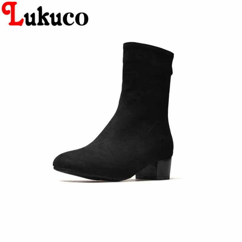 

2018 new solid concise style size to 47 boots high quality low price Global Shopping Festival 2017 super bargain women boots