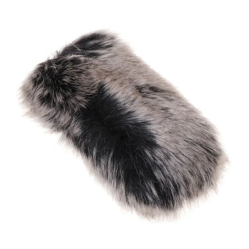 

New Outdoor Stereo Microphone Furry Windscreen Windproof Cover For Mic-01 Mic-108