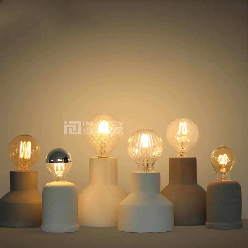 Online kaufen groÃhandel beton lampen aus china beton lampen ... Lampe für schlafzimmer