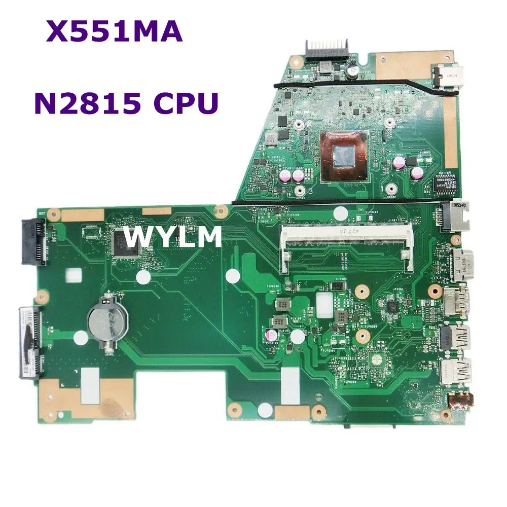 X551MA With N2815 CPU REV 2.0 Mainboard For ASUS X551MA Laptop motherboard DDR3 60NB0480-MB1500-206 100% Tested free shipping X551MA With N2815 CPU REV 2.0 Mainboard For ASUS X551MA Laptop motherboard DDR3 60NB0480-MB1500-206 100% Tested free shipping