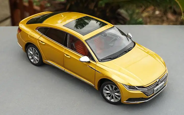 1:18 передовая Игрушечная машина из сплава, Volkswagen New CC, литая металлическая модель игрушечного автомобиля, Коллекционная модель