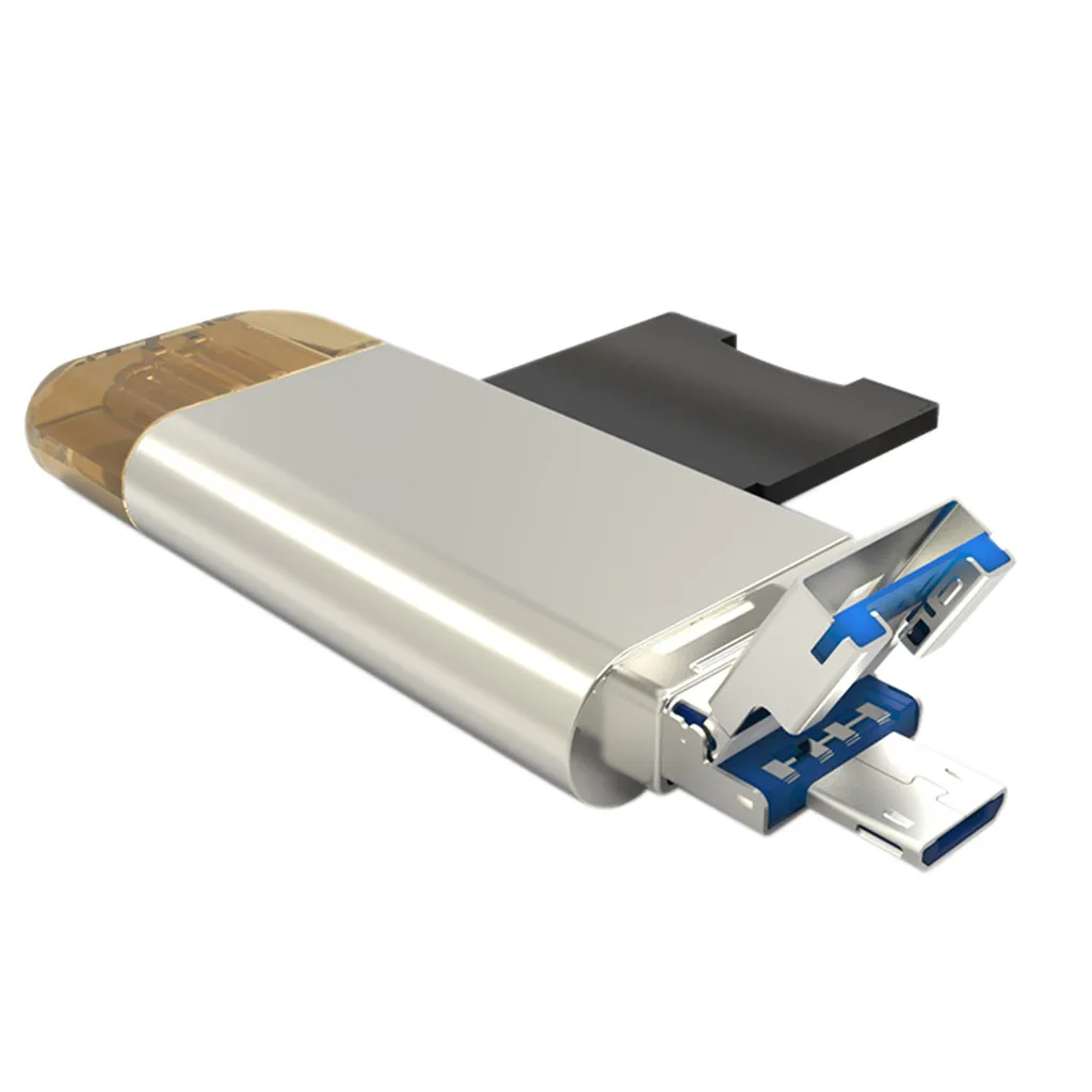 

Ultra High Speed 3 in 1 USB 3.0 Memory Card Reader Flash Adapter Micro SD SDXC OTG Adapter 100% brand new and high quality