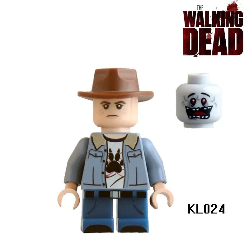 

Building Blocks Carl Grimes Figures The Walking Dead Star Wars Super Heroes Set Model Assemble Bricks Kids DIY Toys Hobbies
