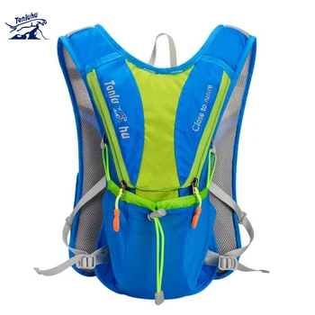 

TANLUHU Nylon Outdoor Bags Hiking Backpack Vest Marathon Running Cycling Backpack For 2L Water Bag Running Bags S323