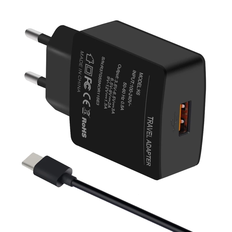For Samsung LG Xiaomi Lenovo Nokia HTC Charger Universal Quick