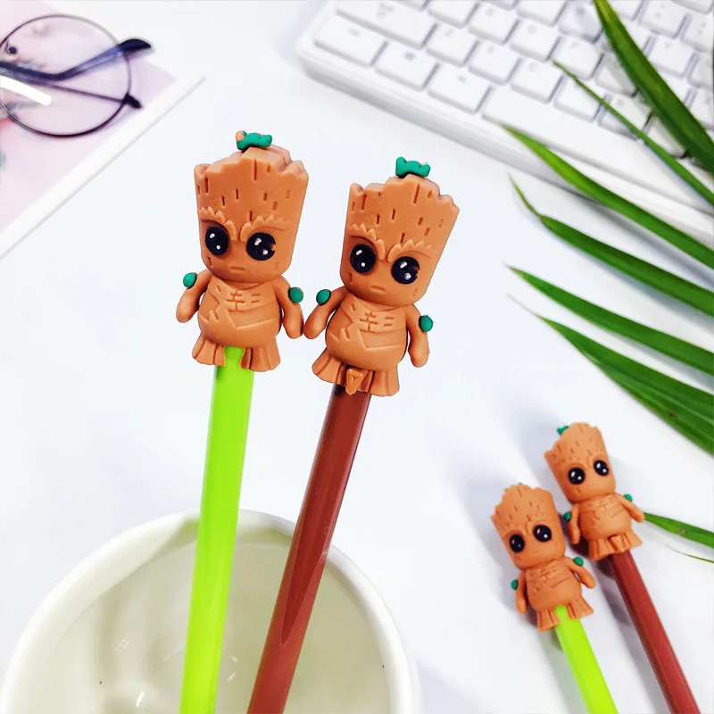 

Creative Tree Man gel pen Cartoon 0.5 mm Black ink Signature pens for writing Stationery gift School supplies